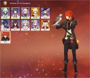 DILUC + KLEE + Xiangling 2Cons + Noelle 1Cons - Genshin Impact