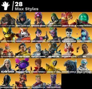 Conta Fortinite | 75 skins | Jack Sparrow| Melhor Entrega - Fortnite
