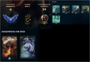 Conta League of Legends - Mono Zed - Diamante 4 LOL