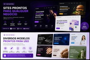 Pack 100% Editavel de Páginas/sites Prontos - Sites, Lojas e Sistemas Prontos Sites e Scripts