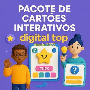 🀄🎟️🎫🎭Eleve Seu Marketing: Cartões Interativos/Lucrativos - Outros