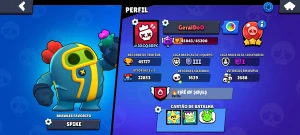 Conta brawl stars