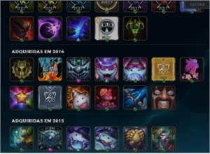 Conta LoL S9 Challenger S10 GrãoMaster - Unraked md10 - League of Legends