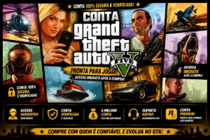 Conta GTA V | Pronta para Jogar | Entrega Automática Full ac