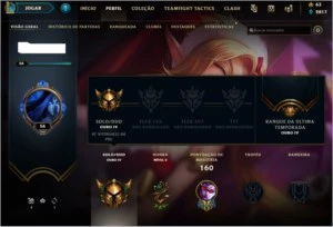 Conta Level 37 - Ouro IV (Season 7) + 25 skins - League of Legends LOL