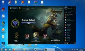 Conta League of Legends D5 season passada, todos os campeoes LOL