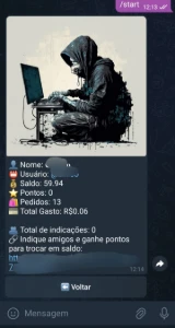 Bot seguidores com miniapp no telegram - Outros