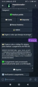 Bot seguidores com miniapp no telegram - Outros