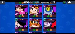 conta rara de Brawl stars