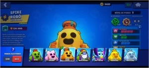 conta rara de Brawl stars