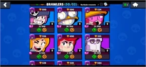 conta rara de Brawl stars