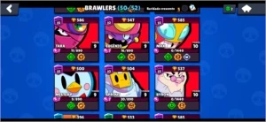 conta rara de Brawl stars