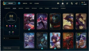 Conta League Of Legends 88 Skins Sou Confiavel Faço Desconto LOL