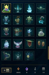 conta mestre - League of Legends LOL