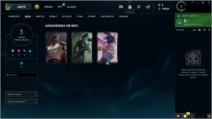 CONTA DE LOL DIAMANTE - League of Legends