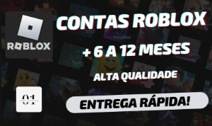 CONTAS ROBLOX + 6 A 12 MESES [ALTA QUALIDADE]