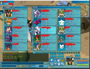 Digimon RPG Acc - Digimon Masters Online DMO