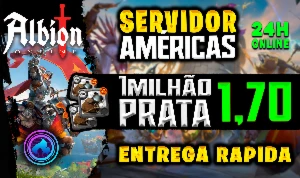 Prata Albion Online - 1M De Prata = 1,70 (Menor Preço)