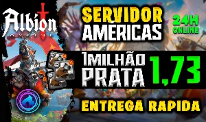 Prata Albion Online - 1M De Prata = 1,73 (Menor Preço)