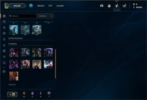 CONTA SMURF PLATINA 4 LVL 35 - League of Legends LOL