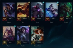Conta Plat 1 - League of Legends LOL