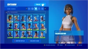 Conta fortnite