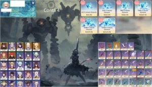 sem login ar 48 hutao c1 baal kokomi diluc xingqiu c2 - Genshin Impact