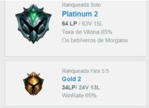 Venda de conta League of Legends com Rammus rei LOL