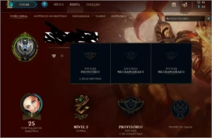 Conta Lol - Smurf- Unranked -24 Campeoes -2 Skins - League of Legends