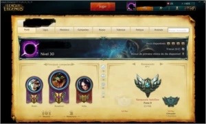 Conta League of Legends BR LOL