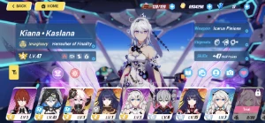 Lvl48. Honkai impact com Kiana e bronya imaginary - Honkai: Star Rail