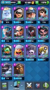 Conta Clash Royale level 12 barato