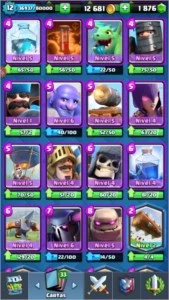 Conta Clash Royale level 12 barato
