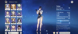 Yelan C6+ Furina C2+ Xilonen C2+Hutao C2+ Nilou C2++ - Genshin Impact