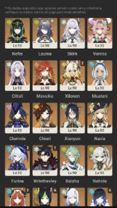 Yelan C6+ Furina C2+ Xilonen C2+Hutao C2+ Nilou C2++ - Genshin Impact