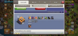 Conta de clash of clans cv11 recente