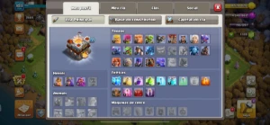 Conta de clash of clans cv11 recente