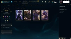 Conta League of Legends de 2012 LOL