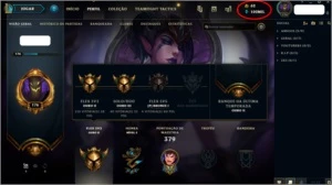 Conta League of Legends de 2012 LOL