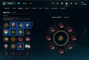 Prata 3 com 30 Champs e 1 Skin + 7 Fragmentos - League of Legends LOL