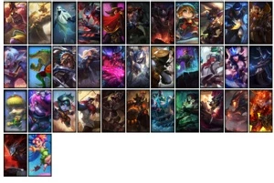 Conta Unranked com 75 Champs e 58 Skins - League of Legends LOL