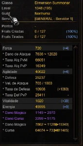 MEGAMU SUMMONER CONTA COMPLETA - MU Online