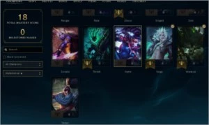 Conta LOL Platina - League of Legends