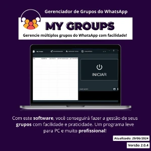 MY GROUP - Gerencie centenas de grupos no WA - Others