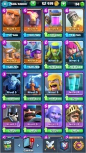 Conta de Clash royale nivel 11