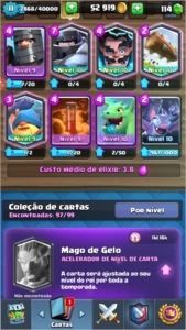 Conta de Clash royale nivel 11
