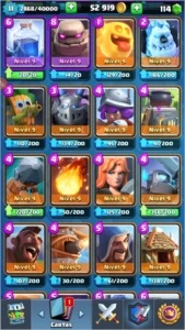 Conta de Clash royale nivel 11