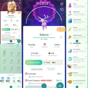 Conta Pokemon Go Nível 34 - Pokémon