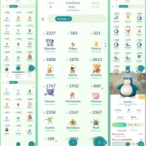 Conta Pokemon Go Nível 34 - Pokémon