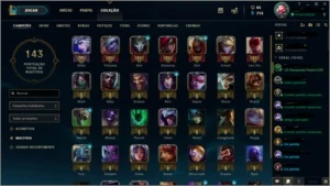 vendo conta league of legends LOL